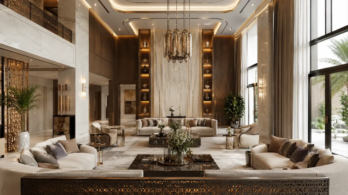 الفرق بين التصميم المعماري والتصميم الداخلي
