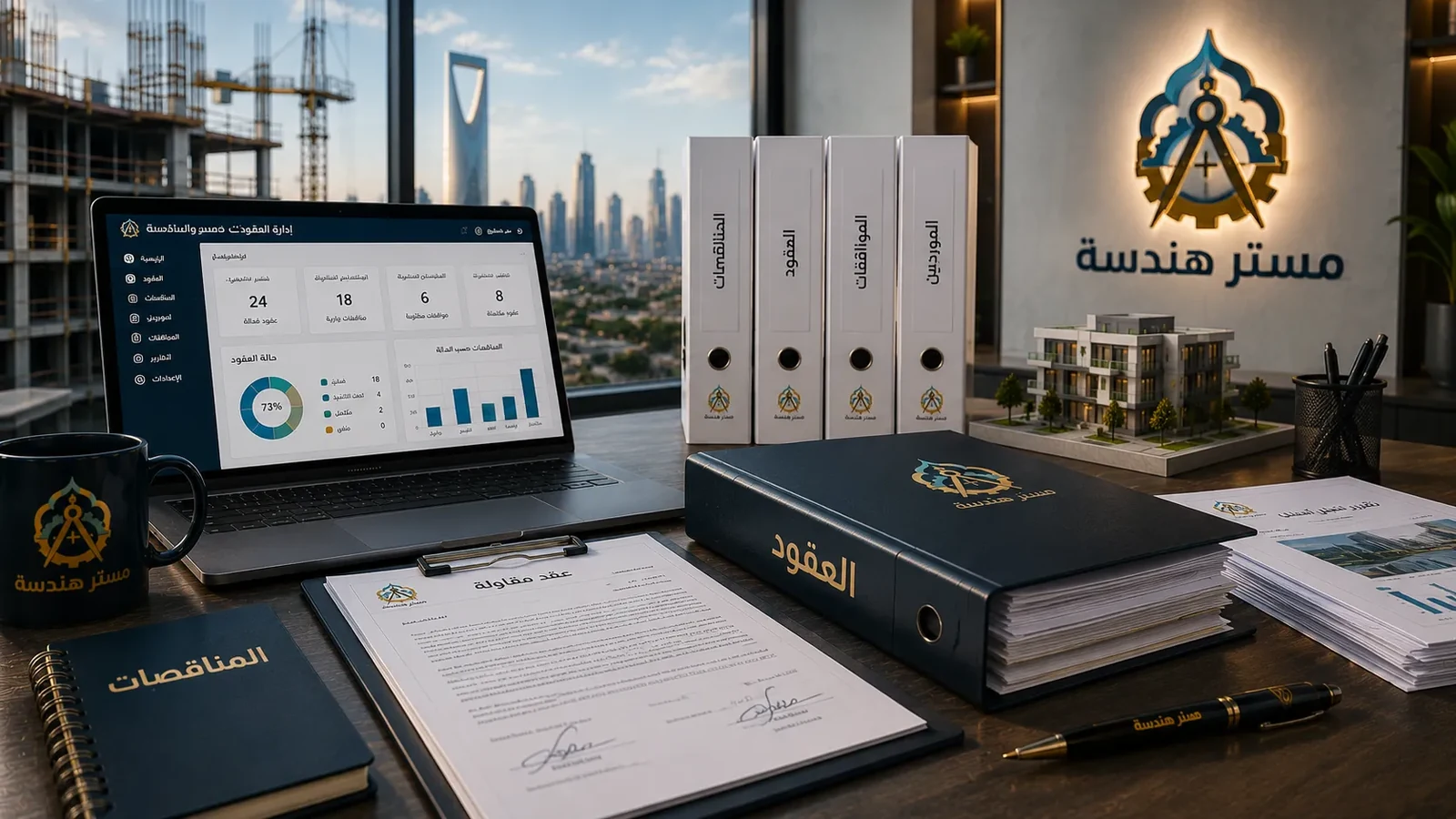 إدارة العقود والمناقصات