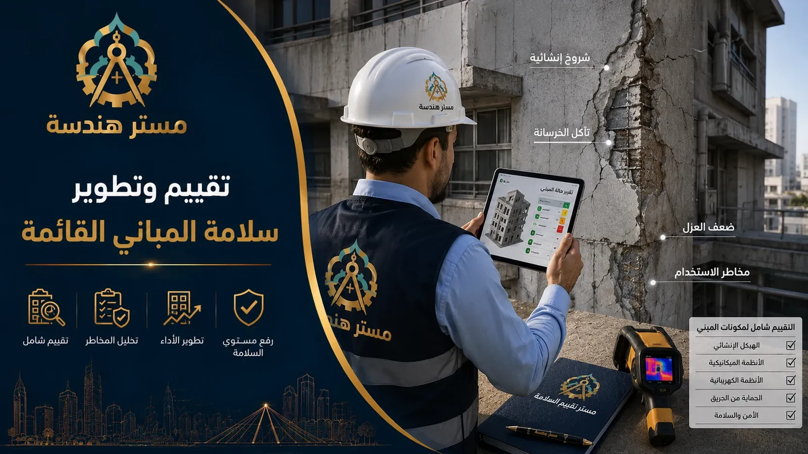 تقييم وتطوير سلامة المباني القائمة