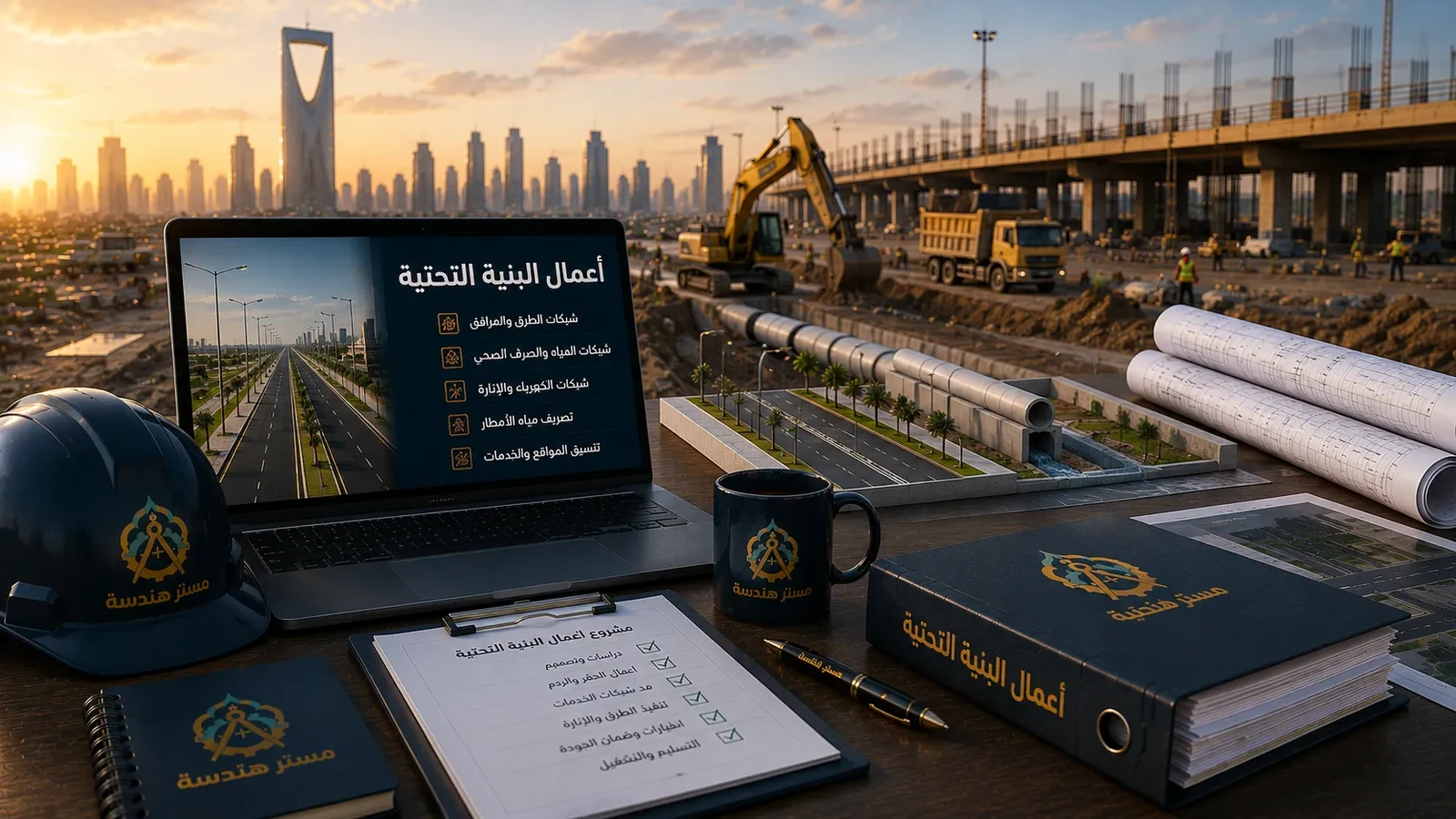 أعمال البنية التحتية