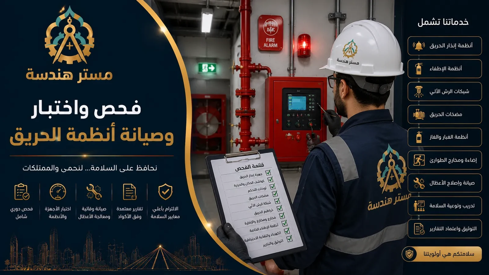 الفحص الفني وخطط الصيانة والجاهزية