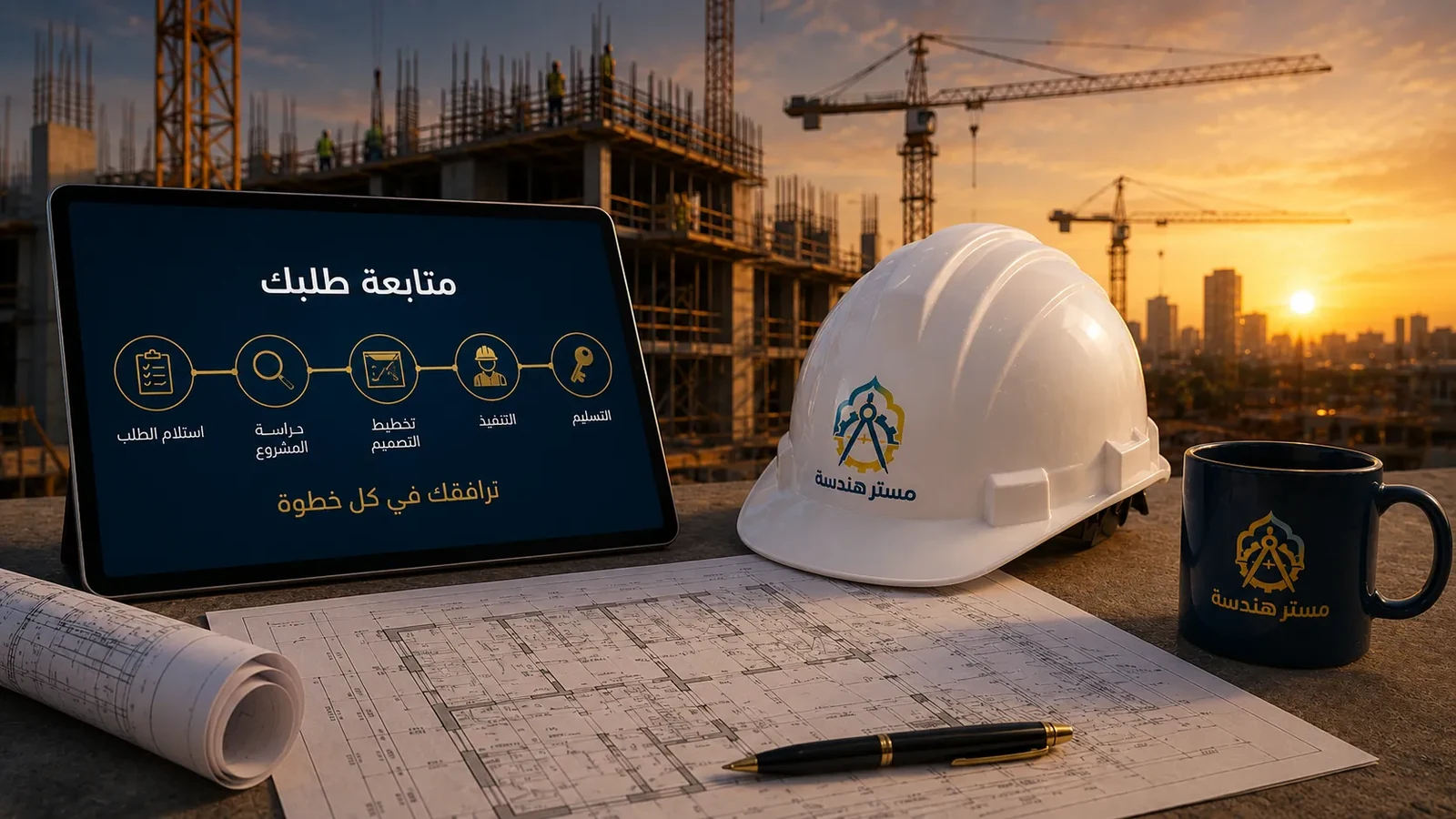 إدارة المشروعات والإشراف الهندسي