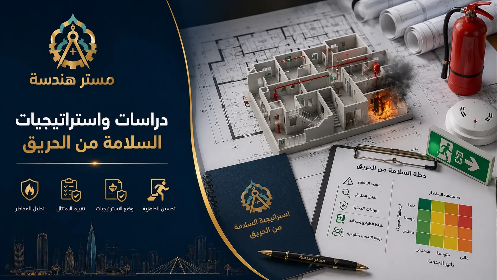 هندسة السلامة والحماية من الحريق